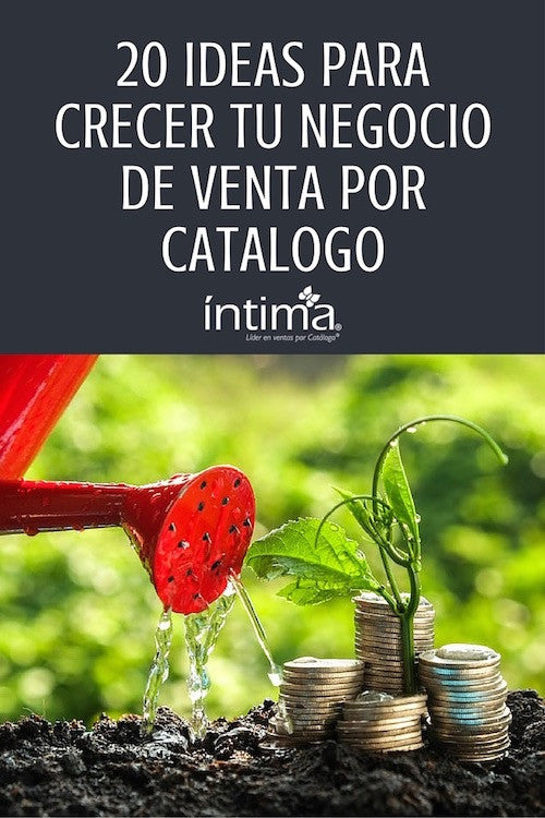 En este artículo te damos 20 ideas para crecer tu negocio de venta por catálogo de Intima. Así usas una cada día de la semana y lograrás hacer de tu negocio todo un éxito.