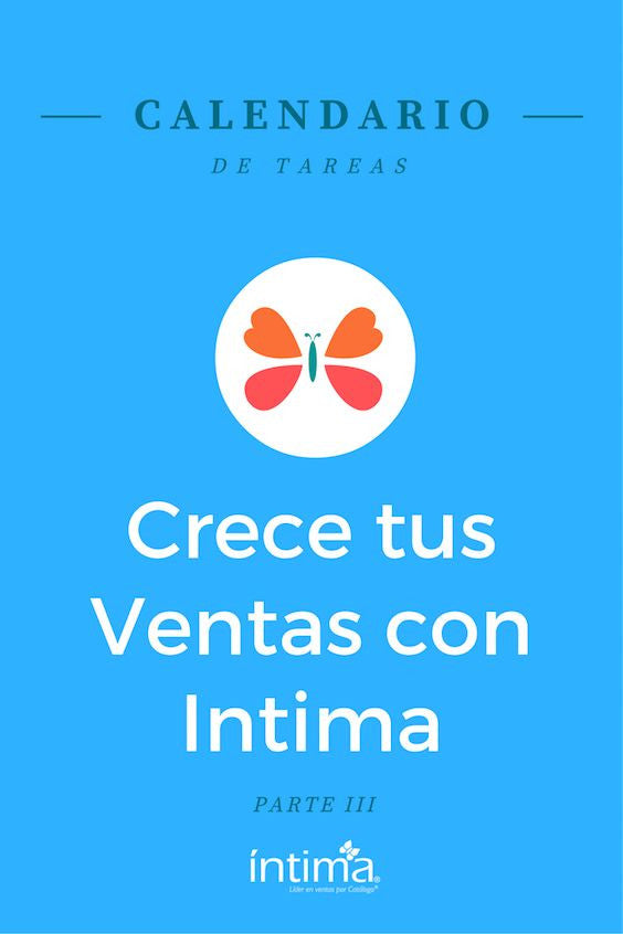 Calendario de Tareas para Crecer tus Ventas